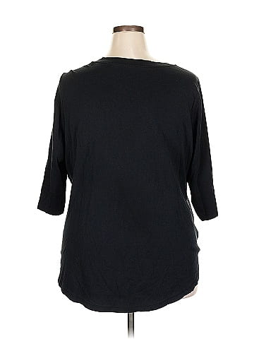 Isaac Mizrahi LIVE! 3/4 Sleeve T-Shirt (view 2)