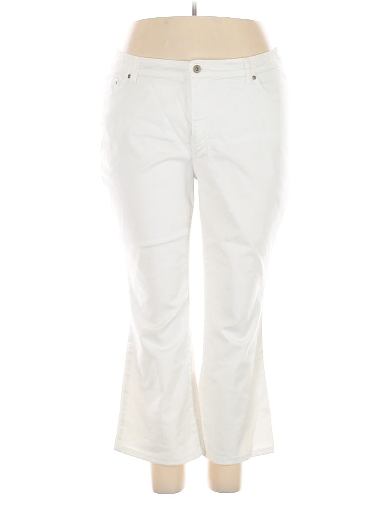 Pre-owned St. John's Bay Jeans In White