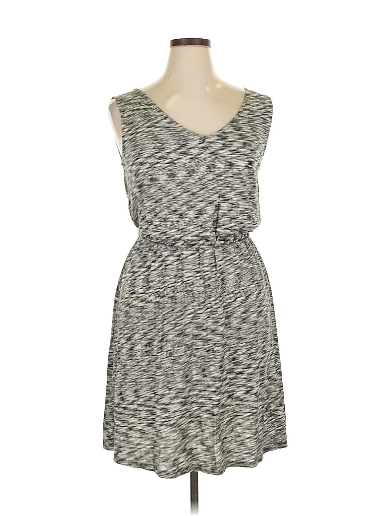 Pre-owned Merona Casual Dress In Gray