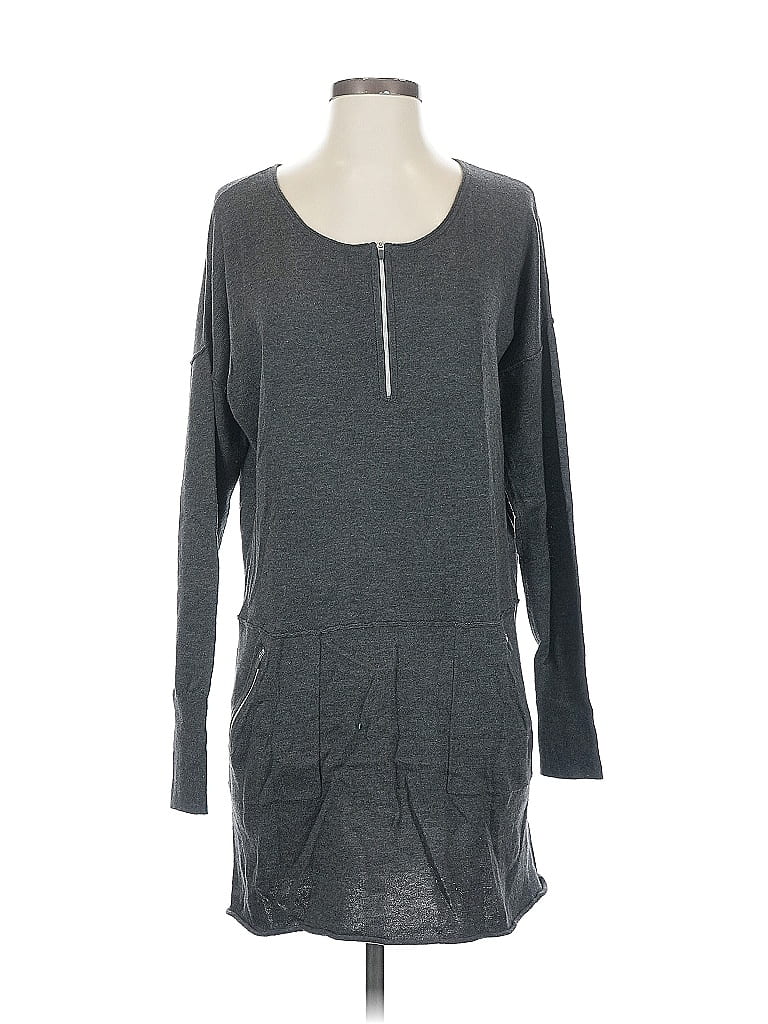 Pre-owned Athleta Pullover Sweater In Gray