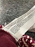 Mango Houndstooth Burgundy Casual Pants Size 8 - photo 4