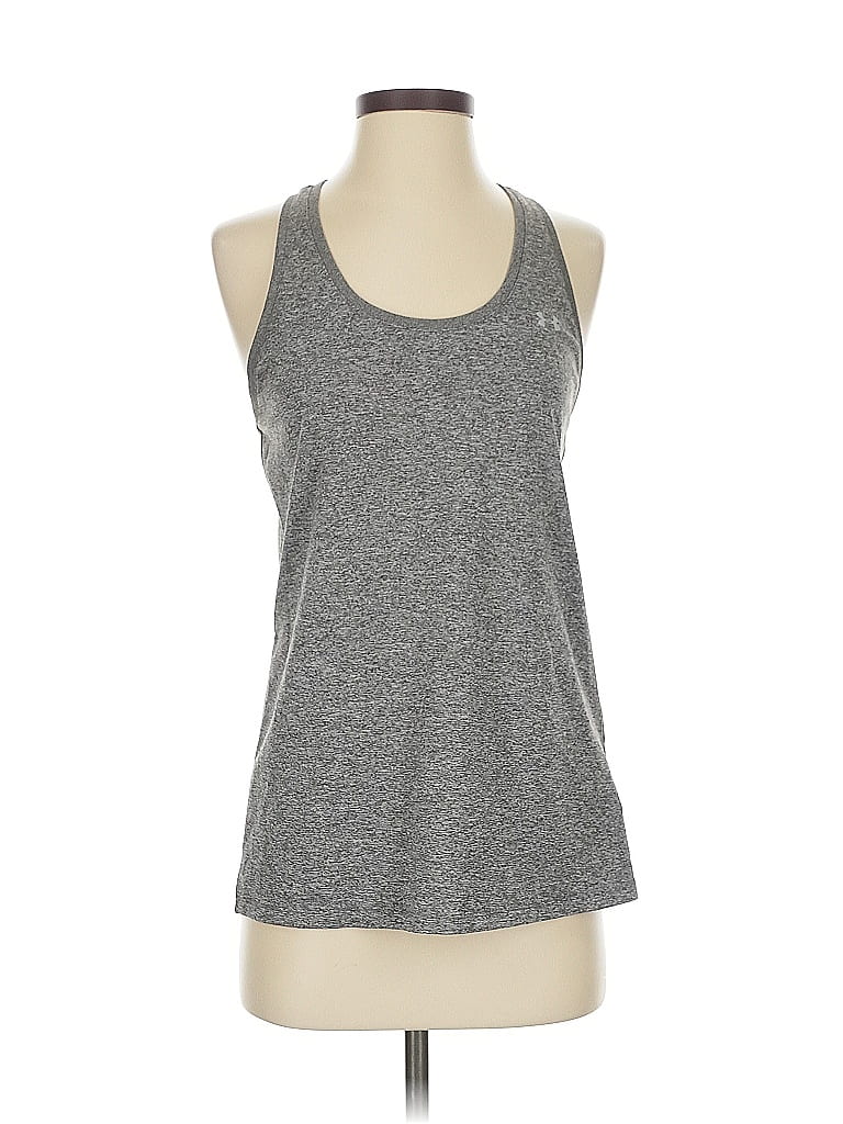 Pre-owned Under Armour Active Tank Top In Gray