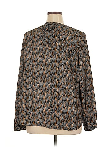 Ann Taylor LOFT Outlet Long Sleeve Blouse (view 2)