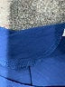 Unbranded Solid Blue Casual Dress Size L - photo 6