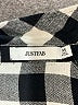 Just Fab Checkered-gingham Gray Casual Dress Size XS - photo 7