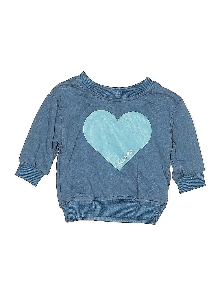 Pre-owned Unbranded Babies' Sweatshirt In Blue