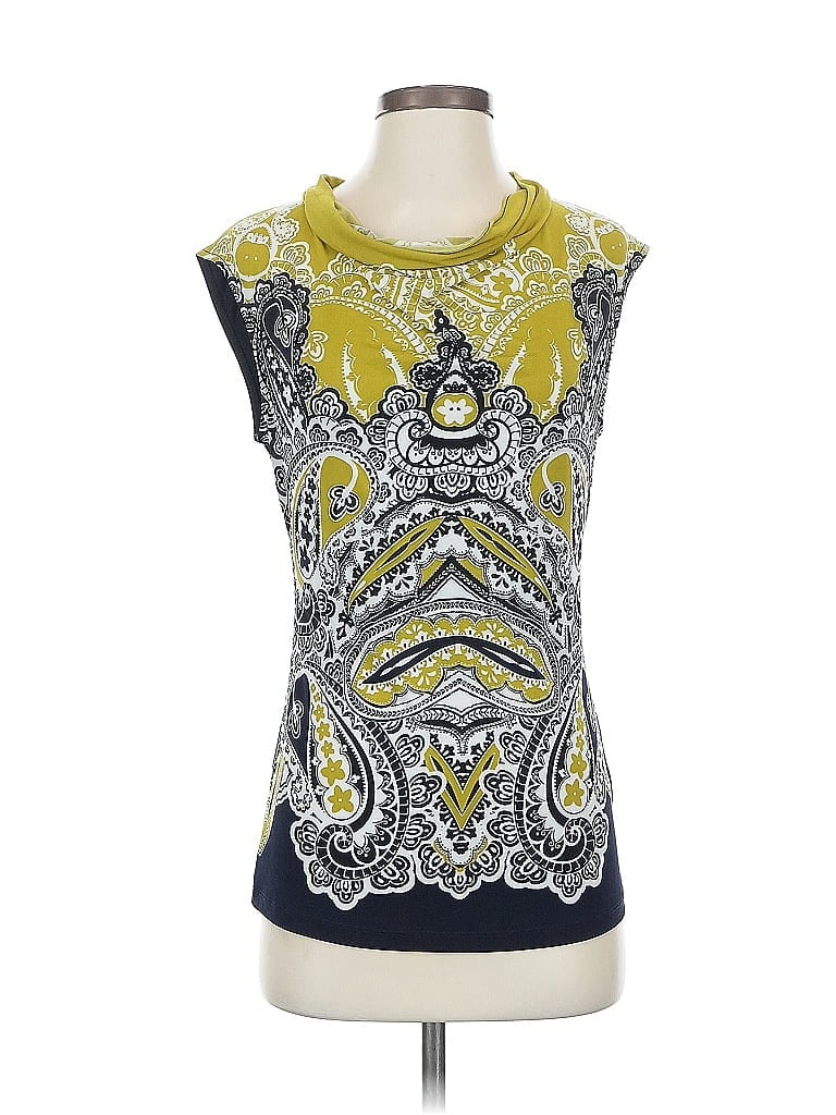 Pre-owned The Limited Sleeveless Blouse In Green