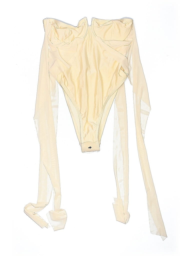 Pre-owned South Beach Swimsuit Bottoms In White