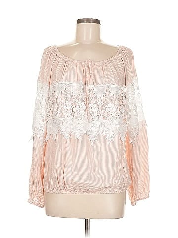 Soho JEANS NEW YORK & COMPANY Long Sleeve Blouse (view 1)