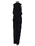 Halogen 100% Polyester Solid Black Jumpsuit Size XS - photo 2