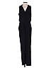 Halogen 100% Polyester Solid Black Jumpsuit Size XS - photo 1