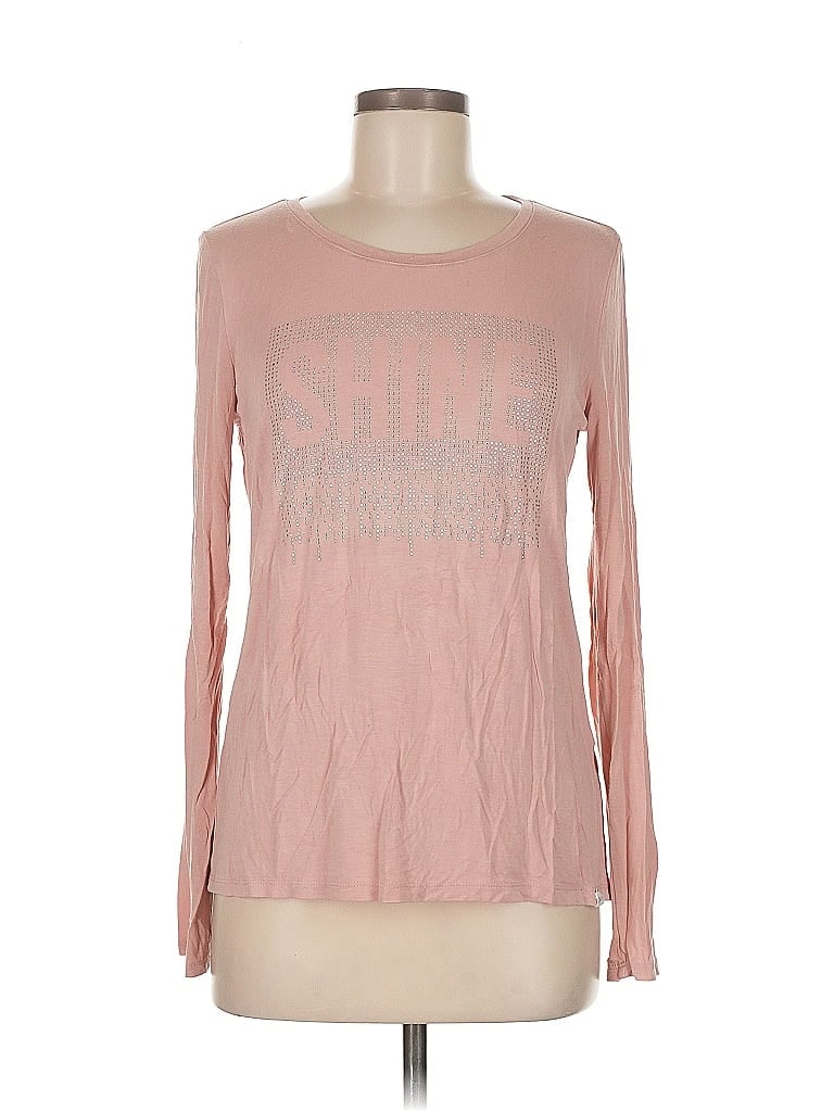 Pre-owned Marc New York By Andrew Marc Performance Long Sleeve T-shirt In Pink