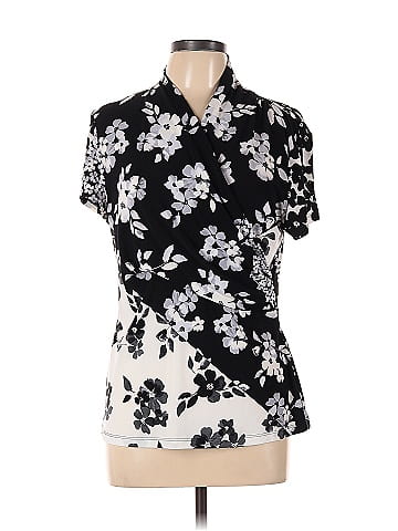 DKNY Short Sleeve Blouse (view 1)