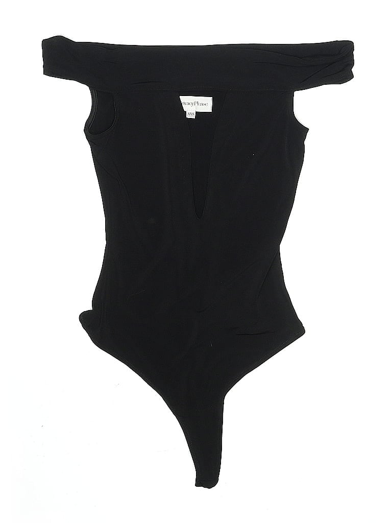 PRIVACY PLEASE Pre-owned Bodysuit In Black