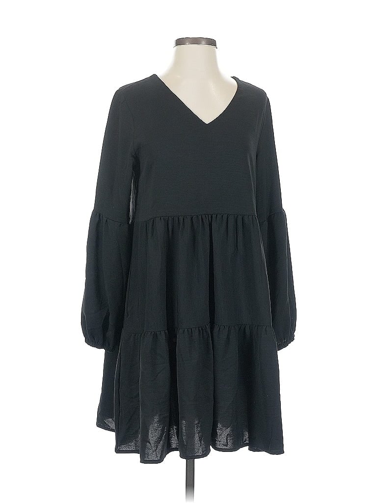 Pre-owned Unbranded Casual Dress In Black