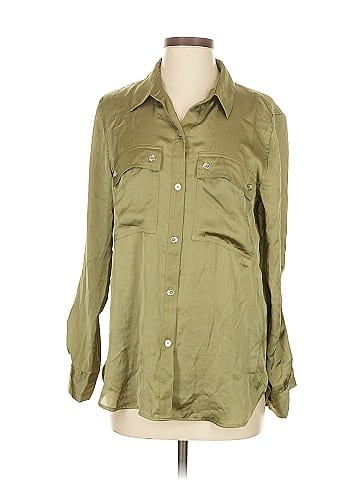 DKNY Long Sleeve Blouse (view 1)