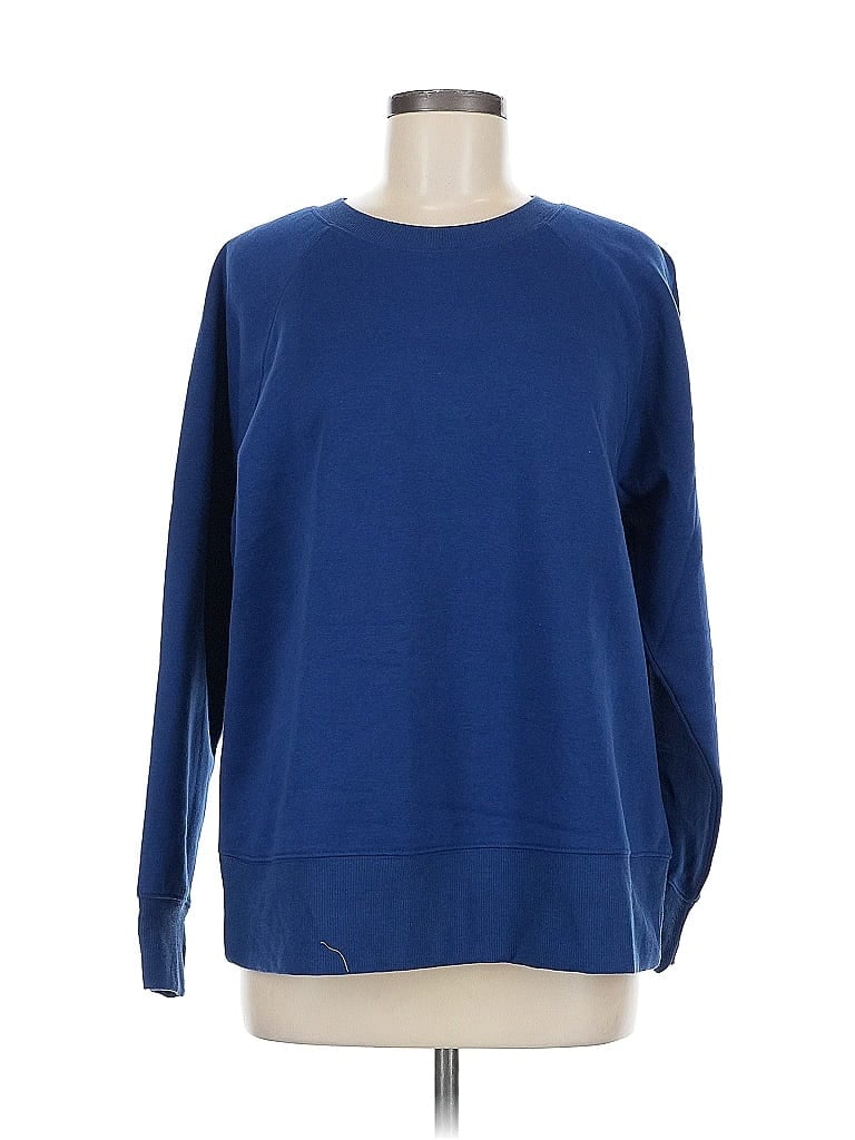 Click to view more detailed imagery on our partner's website Pre-owned Style & Co Sweatshirt In Blue