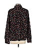 CAbi 100% Polyester Hearts Black Long Sleeve Blouse Size M - photo 2