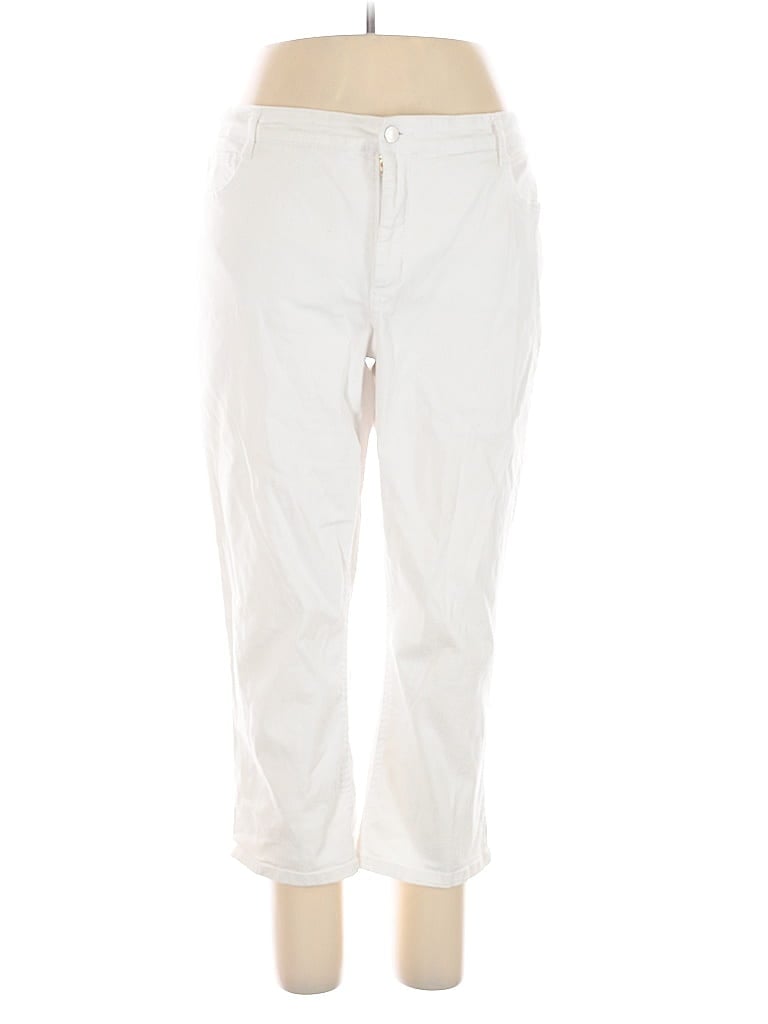 Pre-owned Jones New York Jeans In White