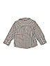 Ben Sherman Checkered-gingham Brown Long Sleeve Button-Down Shirt 12-18 MO / 18 MO - photo 2