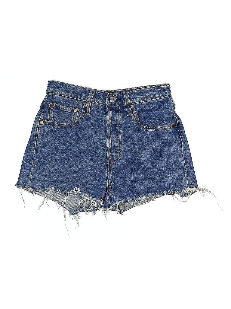 Pre-owned Levi's Denim Shorts In Blue