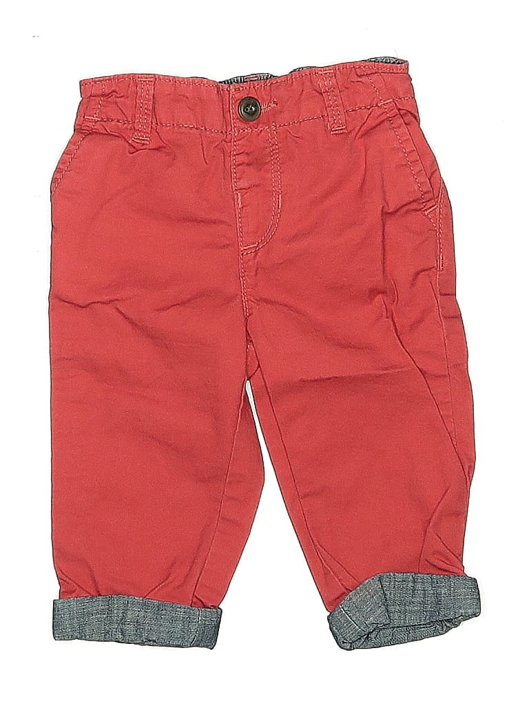 Click to view more detailed imagery on our partner's website Pre-owned Baby Gap Babies' Cargo Pants In Red