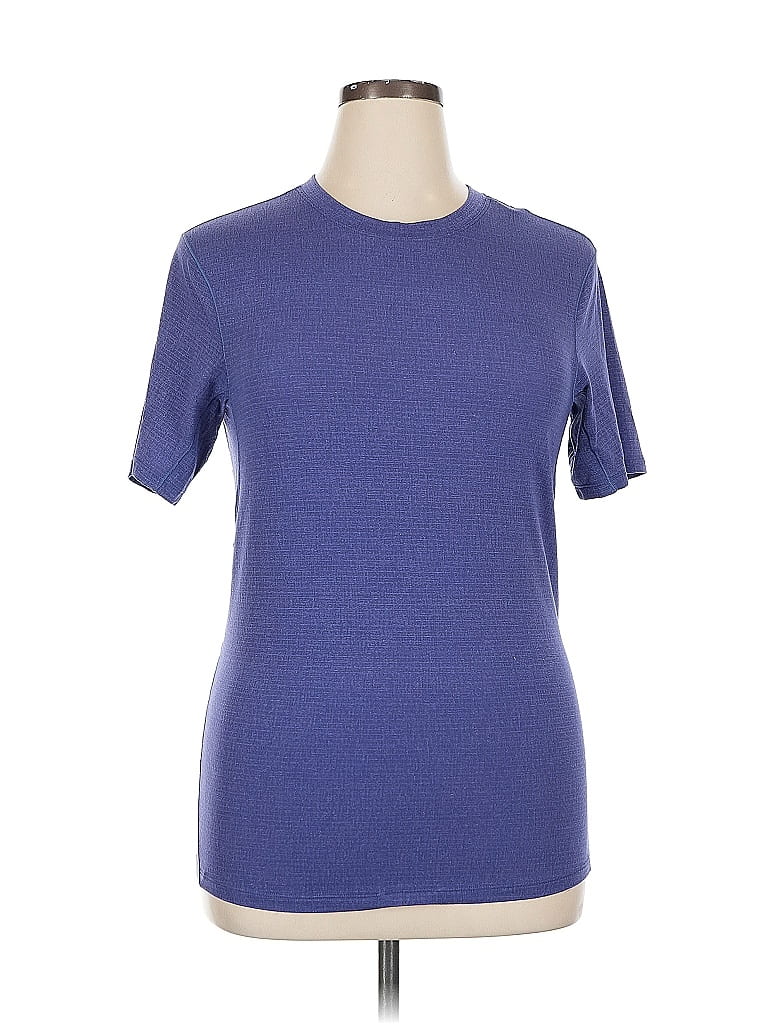 Pre-owned Unbranded Active T-shirt In Purple