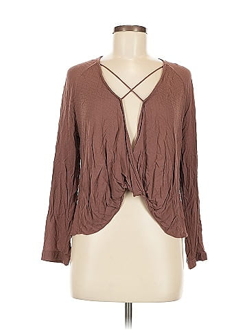 Silence and Noise Long Sleeve Blouse (view 1)