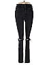 American Eagle Outfitters Hearts Black Jeans Size 6 - photo 1