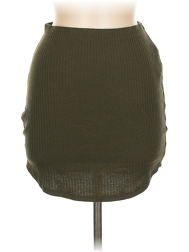 Pre-owned Cotton On Casual Skirt In Green