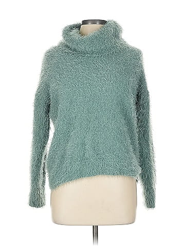 Pink Rose Turtleneck Sweater (view 1)