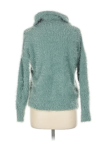 Pink Rose Turtleneck Sweater (view 2)