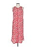 Assorted Brands 100% Polyester Print Red Casual Dress Size L - photo 1