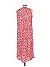 Assorted Brands 100% Polyester Print Red Casual Dress Size L - photo 2