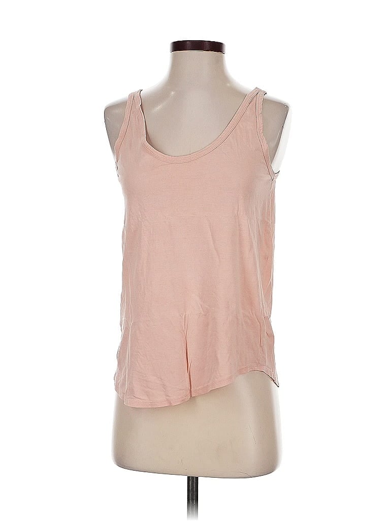 Pre-owned A New Day Tank Top Pink Halter Neckline Tops