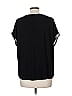 Rafaella 100% Polyester Chevron-herringbone Black Short Sleeve T-Shirt Size M - photo 2