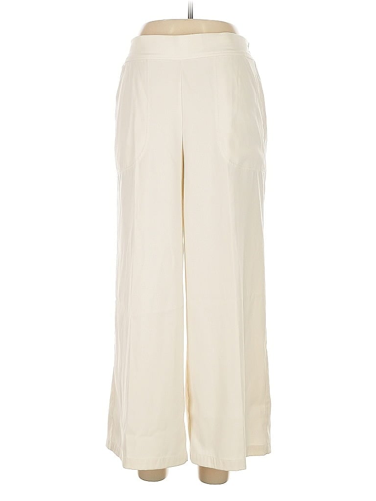 Pre-owned Max Studio Casual Pants In White