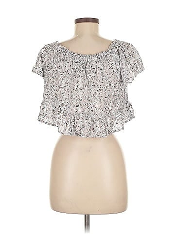 Sky and Sparrow Short Sleeve Blouse (view 2)