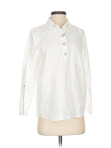 Ellen Tracy Long Sleeve Button-Down Shirt (view 1)