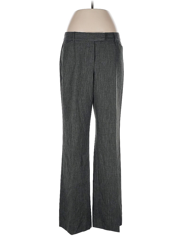 Pre-owned Anne Klein Ii Dress Pants In Gray