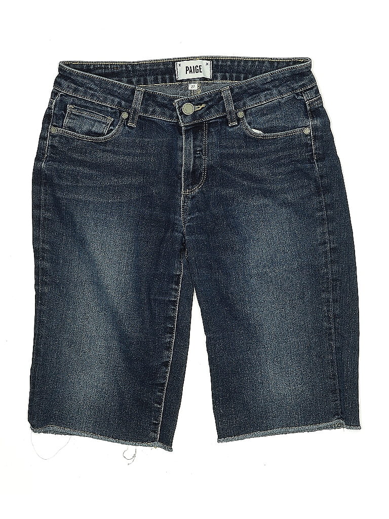 Click to view more detailed imagery on our partner's website Pre-owned Paige Denim Shorts In Blue
