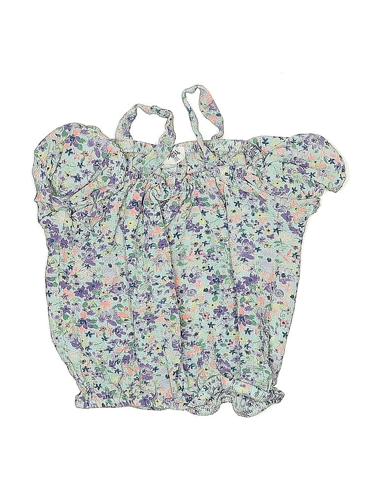 Pre-owned Speechless Kids' Sleeveless Blouse In Blue