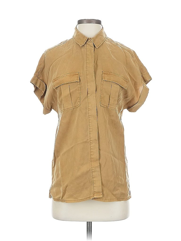 H&m L.o.g.g. Short Sleeve Button Down Shirt In Multi