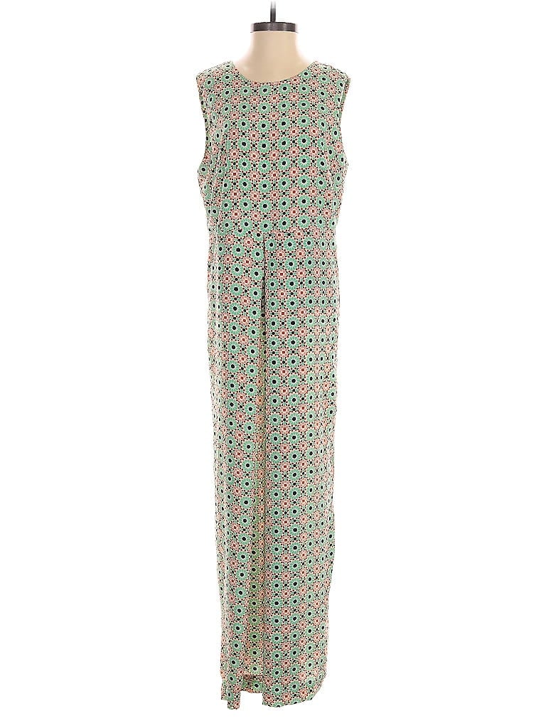 Pre-owned Oat + Fawn Jumpsuit In Green