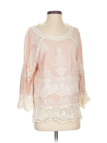 Democracy 3/4 Sleeve Blouse (view 1)