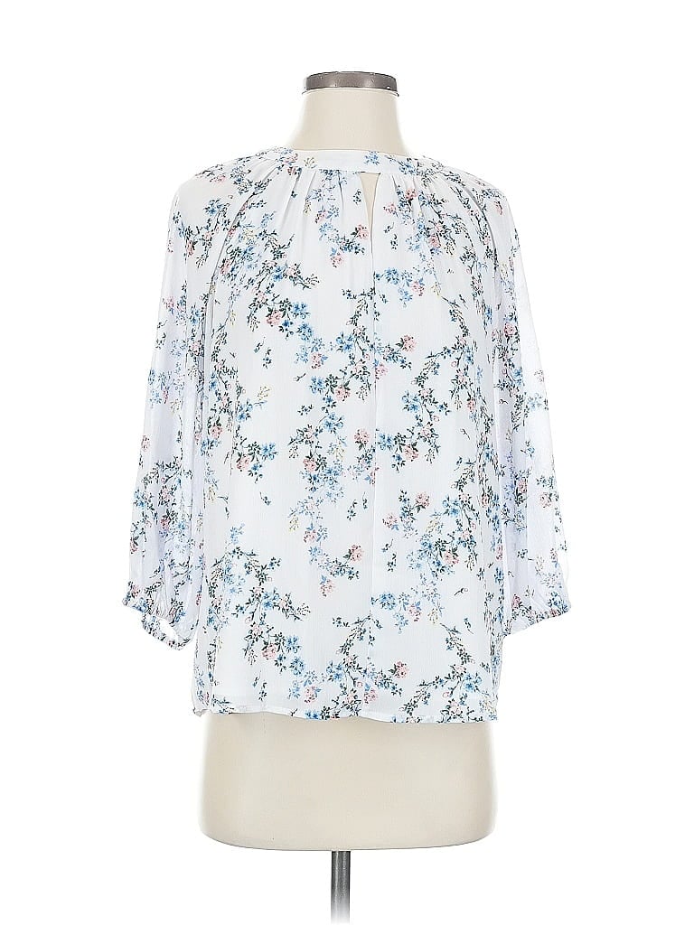 Pre-owned Vince Camuto 3/4 Sleeve Blouse In Blue