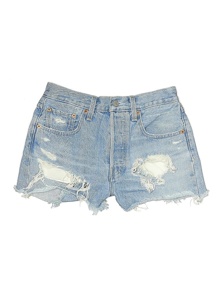 Pre-owned Levi's Denim Shorts In Blue