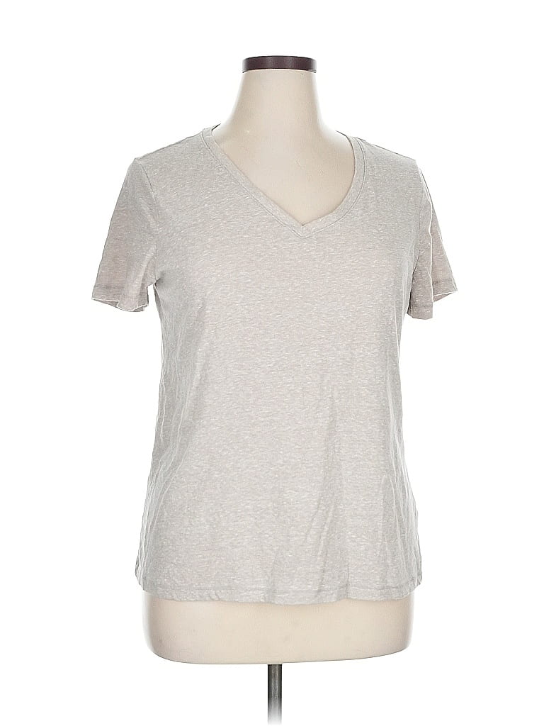 Pre-owned Sonoma Goods For Life Short Sleeve T-shirt In Gray