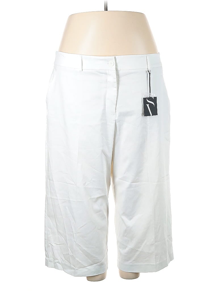 Pre-owned Simply Vera Vera Wang Casual Pants In White
