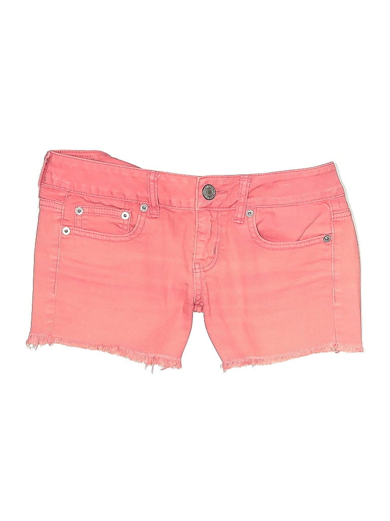 Click to view more detailed imagery on our partner's website Pre-owned American Eagle Outfitters Denim Shorts In Pink